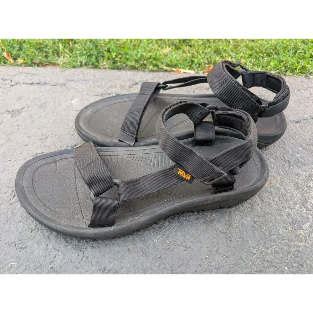 Teva‎ Mens Hurricane XLT 2 Black Outdoor Hiking Water Sandals Size 13 SN 1019234